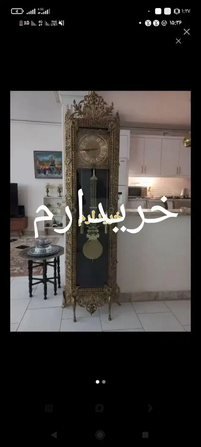 ویترین برنز،ساعت برنزی، آیینه شمعدان برنجی|کلکسیون اشیاء عتیقه|قنوات, |دیوار