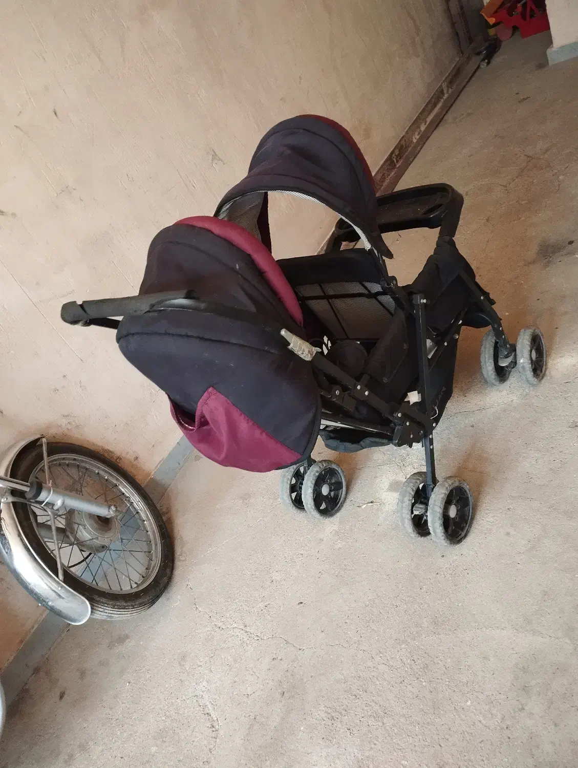 کالسکه دوقلو|کالسکه و لوازم جانبی|شاهین دژ, |دیوار