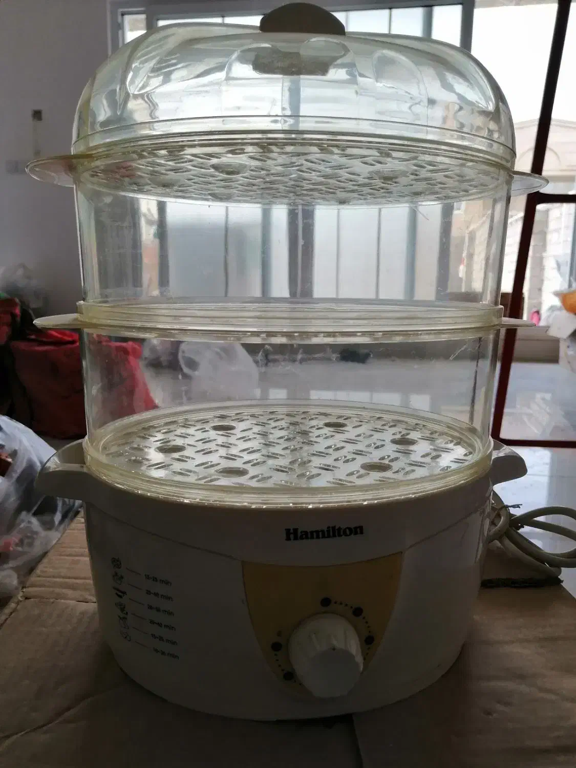 بخار پز همیلتون|اجاق گاز و لوازم برقی پخت‌وپز|فاضل آباد, |دیوار