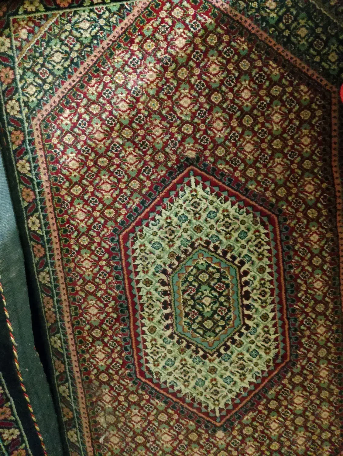 پشتی قالی|پشتی|ماهان, |دیوار