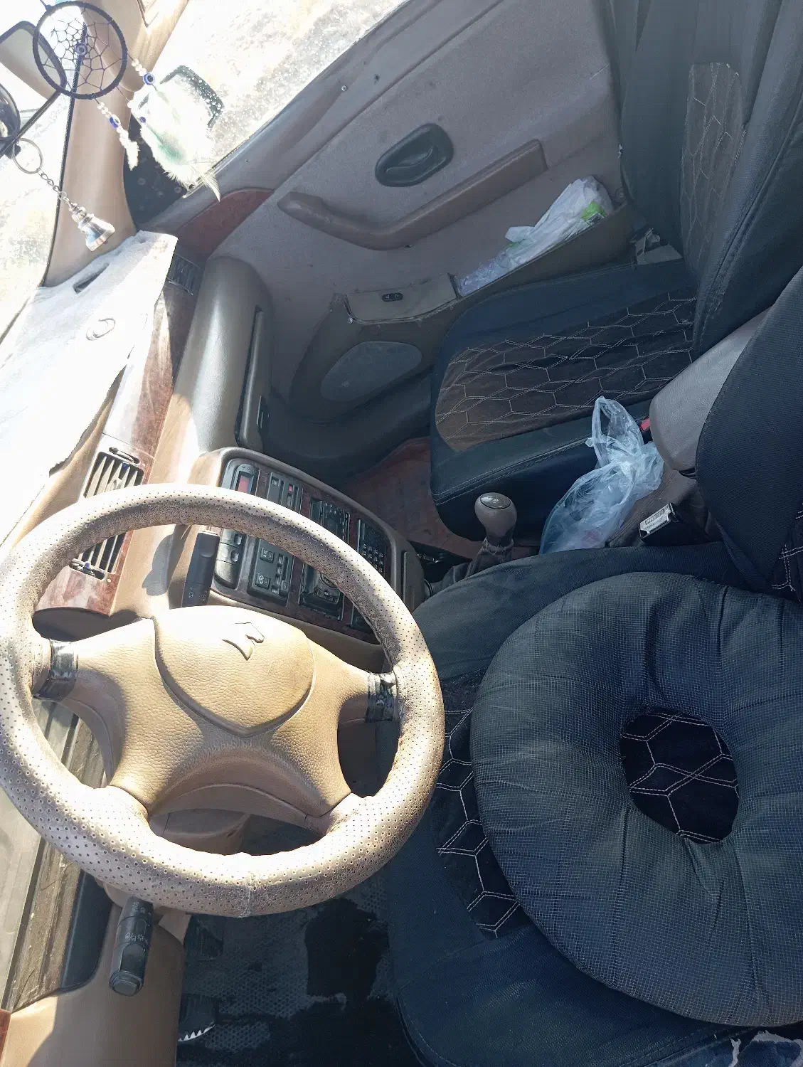 سمند بنزینی با مقداری خط و خش|خودرو سواری و وانت|فسا, |دیوار