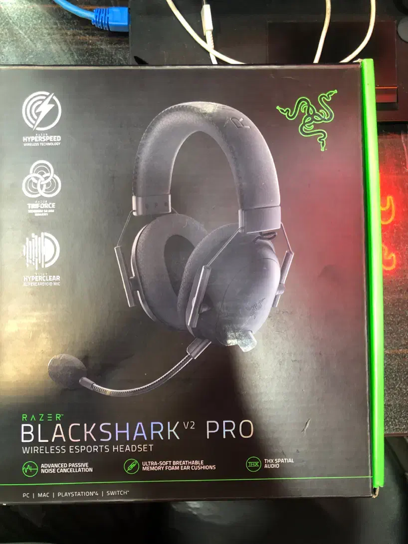 هدست بی سیم ریزر مدل BlackShark V2 Pro|قطعات و لوازم جانبی رایانه|تهران, ائمه اطهار|دیوار