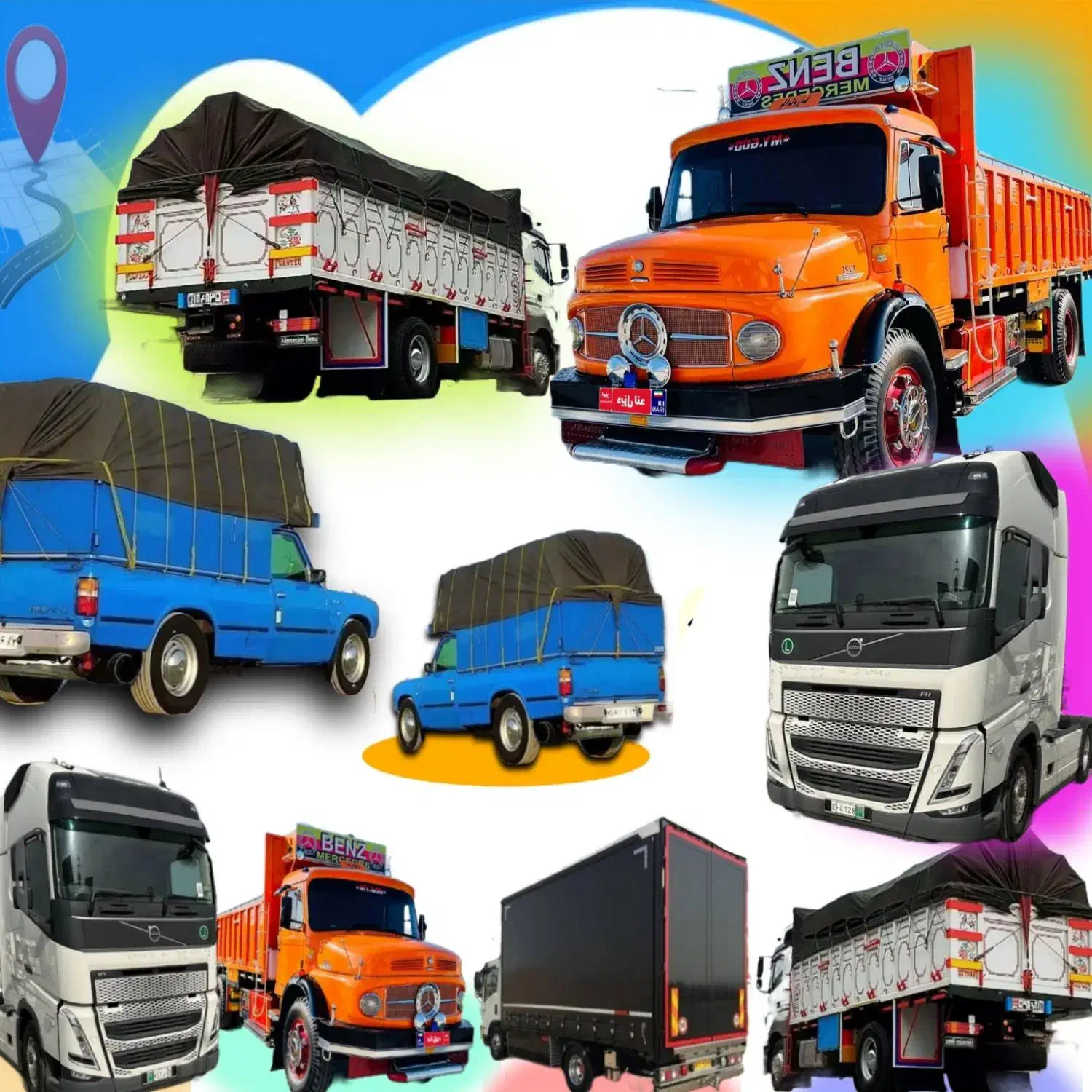 باربری نیسان ، خاور ، مسقف ، وانت ، تک سراسری|خدمات حمل و نقل|اهواز, زندوکیلی|دیوار