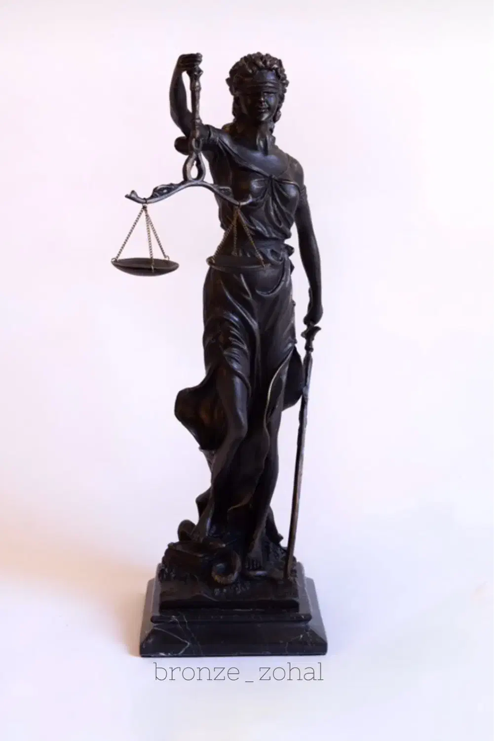 مجسمه عدالت برنزی|مجسمه، تندیس، ماکت|تهران, منیریه|دیوار