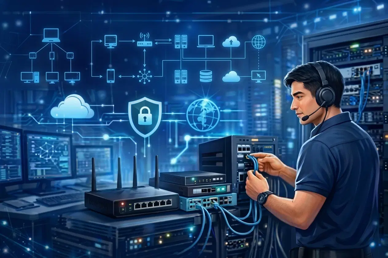 خدمات تخصصی شبکه، سرور و تجهیزات کامپیوتری|خدمات رایانهای و موبایل|اصفهان, خلجا|دیوار