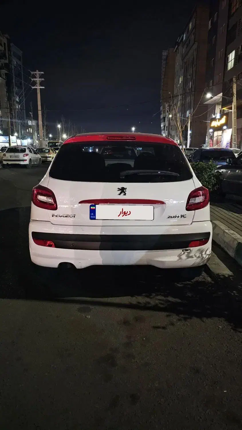 207 ام سی سفید قرمز|خودرو سواری و وانت|ماهدشت, |دیوار