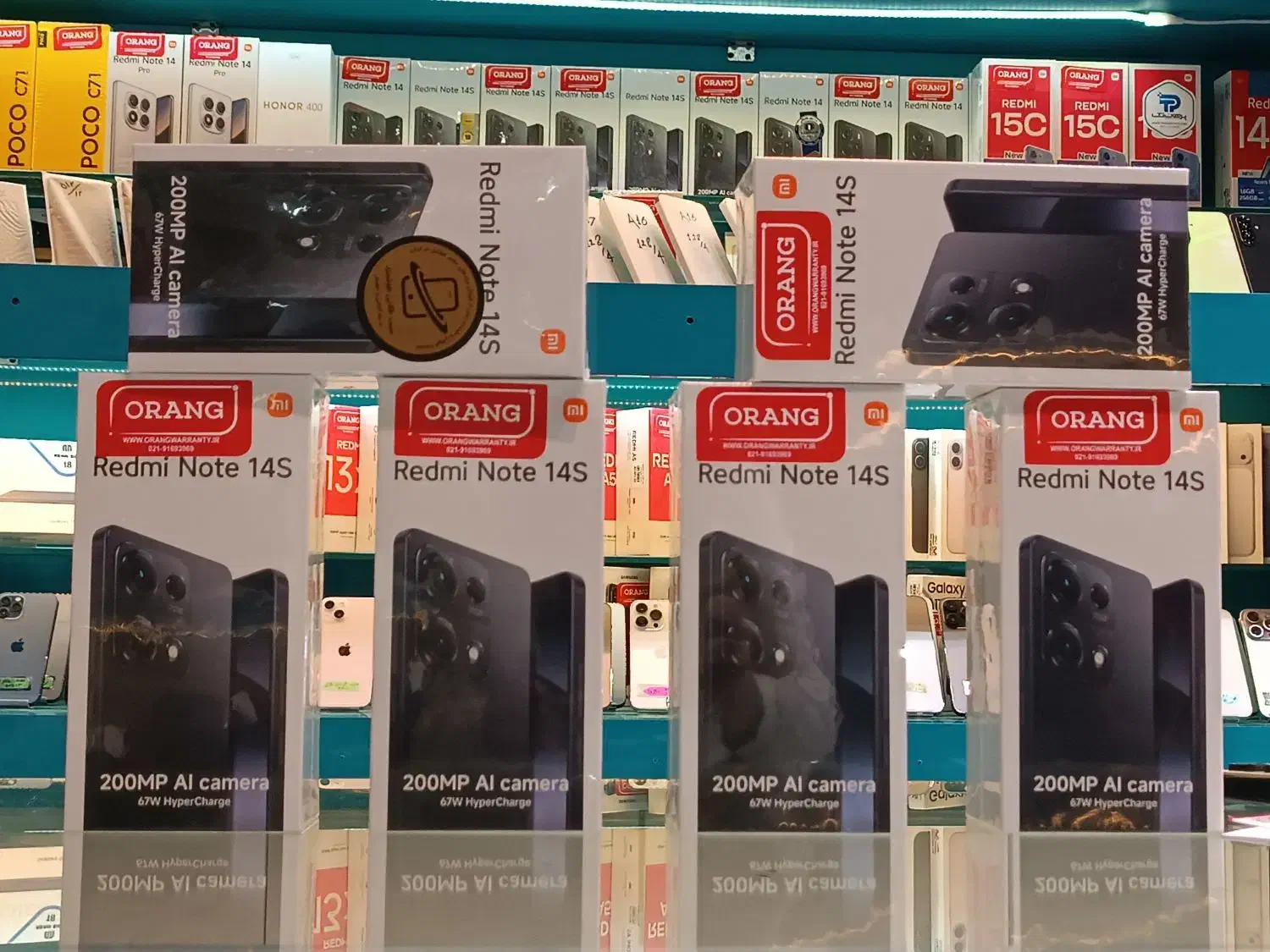 Redmi Note 14S موجودی تازه، پلمپ، با گارانتی معتبر|موبایل|مشهد, رضاشهر|دیوار