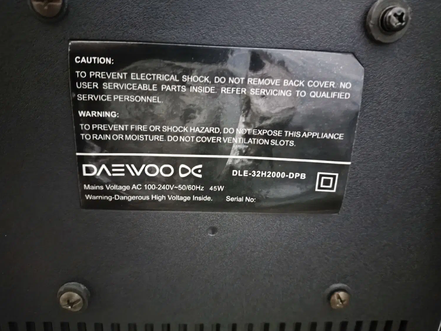 تلویزیون 32 اینچ دوو کاملا سالم درحد نو|تلویزیون و پروژکتور|ری, سیزده آبان|دیوار