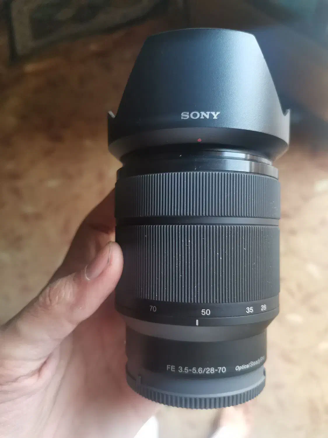 لنز ۲۸ ۷۰ سونی|دوربین عکاسی و فیلم‌برداری|اهواز, کوی جانبازان(دانش)|دیوار