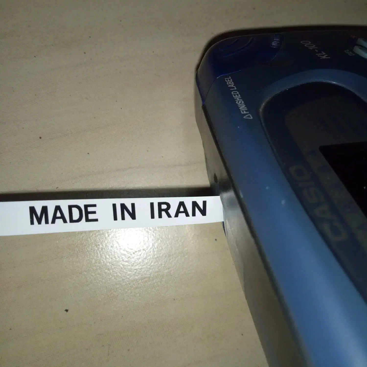 پرینتر لیبل زن  CASIO اصل|پرینتر، اسکنر، کپی، فکس|کرج, گلشهر|دیوار