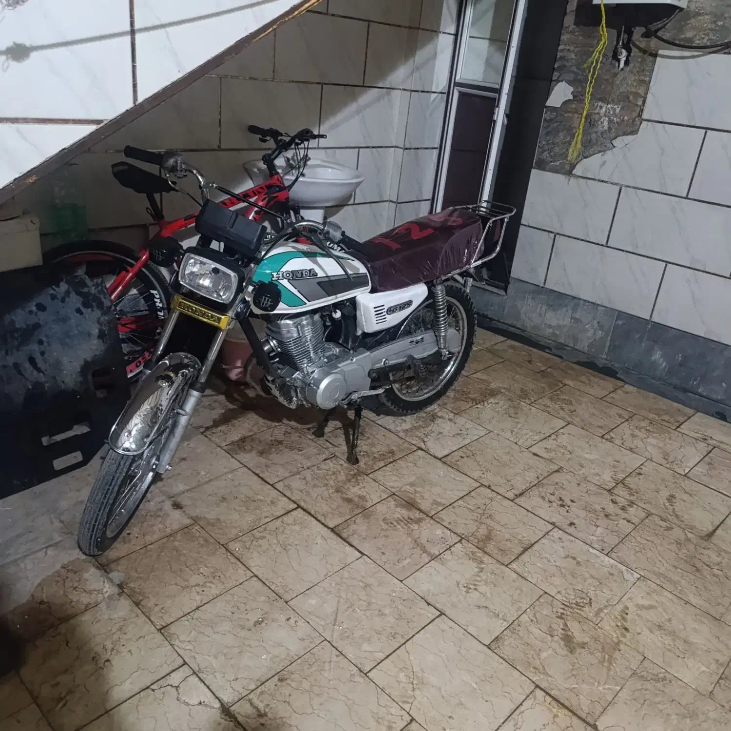 موتور ۱۵۰ مزایده|موتورسیکلت|نگین شهر, |دیوار