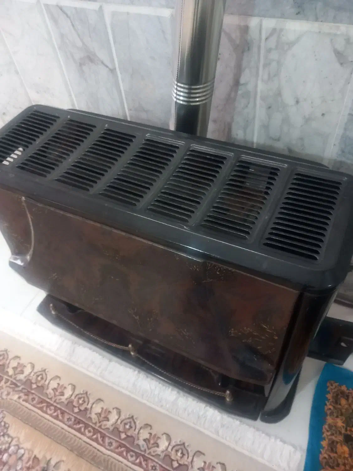 بخاری|بخاری، هیتر، شومینه|نیشابور, بنیاد شهید|دیوار