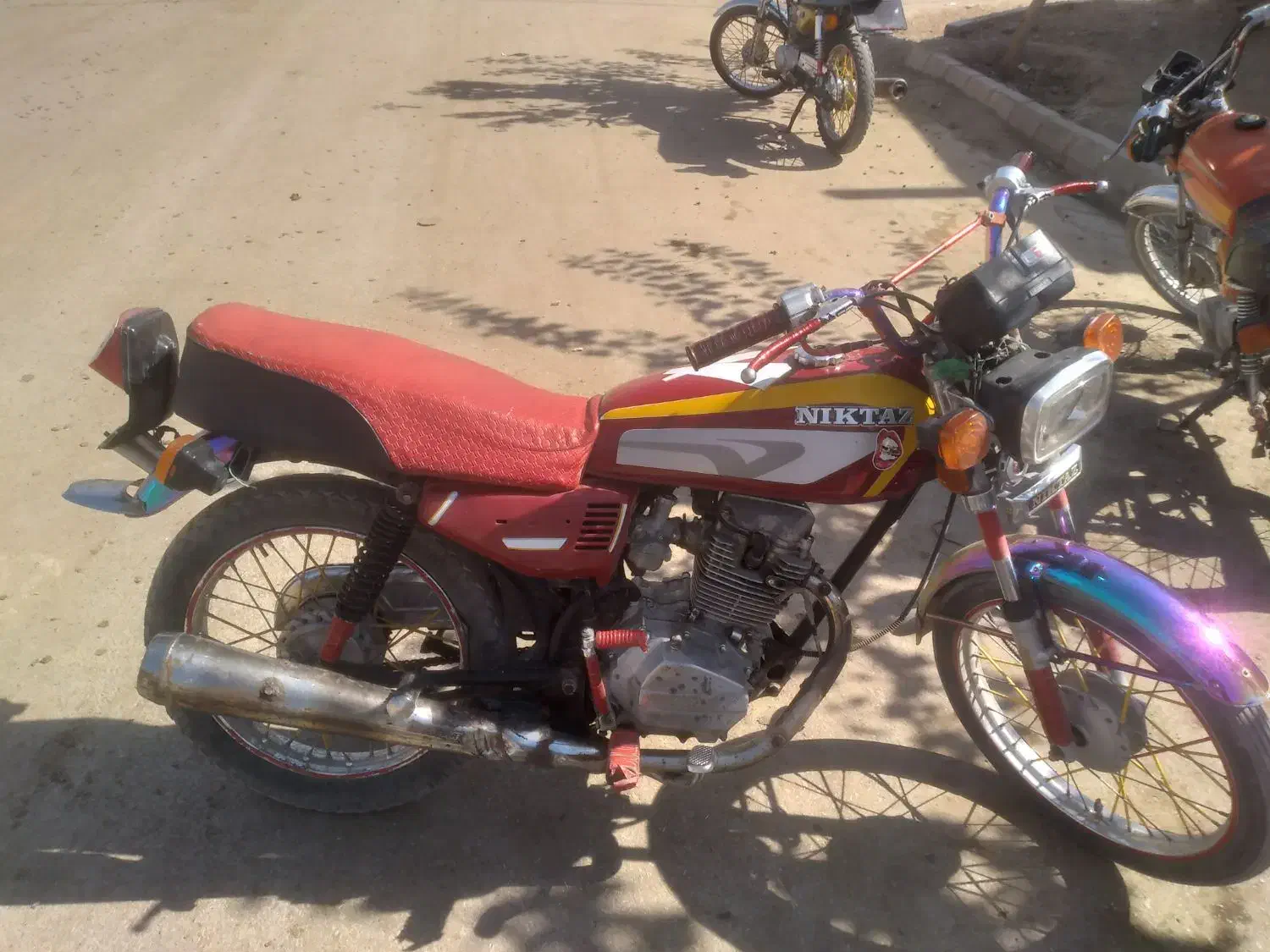 موتور ۱۲۵ مزایده|موتورسیکلت|جغتای, |دیوار