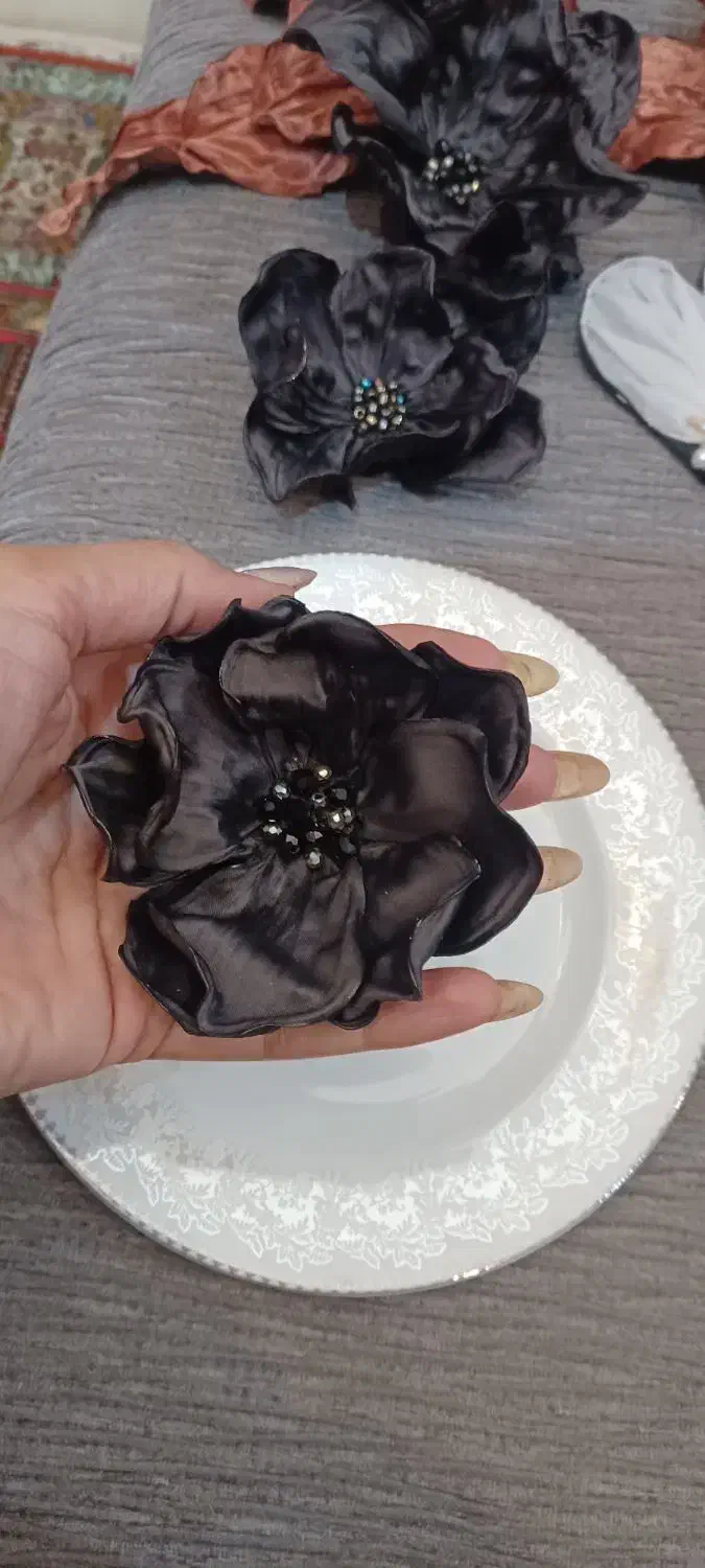 گل پارچه ای|زیورآلات و اکسسوری|تبریز, |دیوار