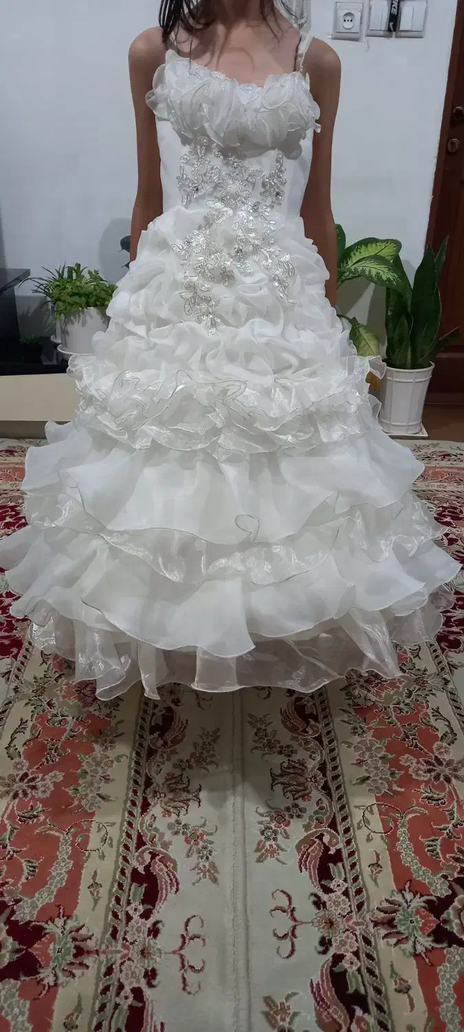 لباس عروس برای ۶ یا ۷ ساله|لباس|سلماس, |دیوار