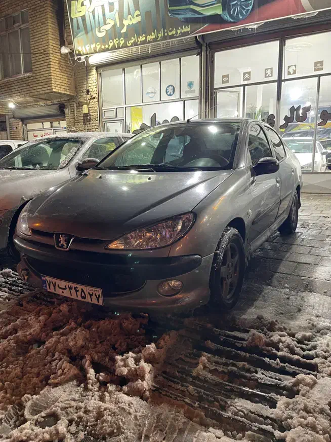 پژو ۲۰۶اتومات مدل ۸۷|خودرو سواری و وانت|خوی, |دیوار