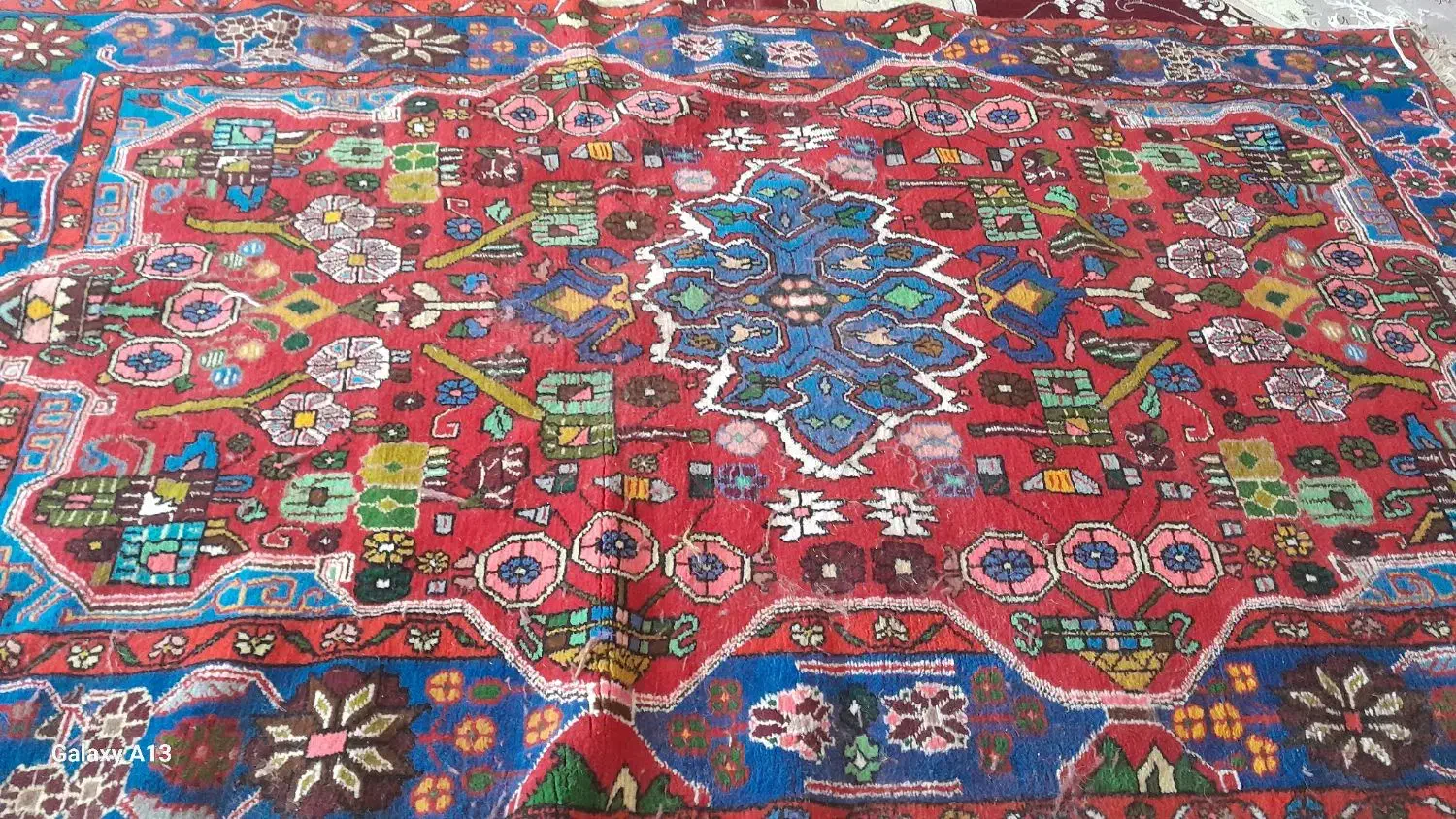 قالی ۲ونیم متری فروشی|فرش|نهاوند, |دیوار