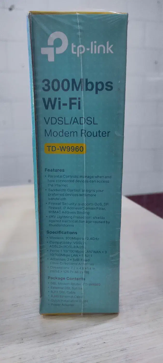 مودم VDSL/ADSL تی پی-لینک مدلW9960|مودم و تجهیزات شبکه|شوش, |دیوار