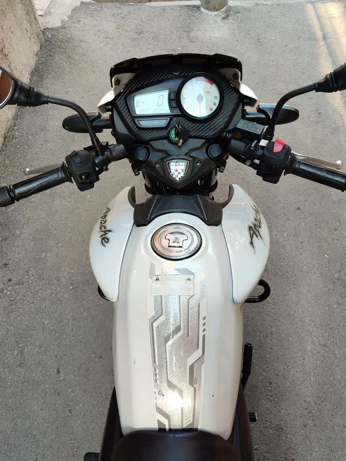 آپاچی ۱۸۰ مدل ۹۴ پلم درحد استثنایی|موتورسیکلت|تهران, یافت‌آباد|دیوار