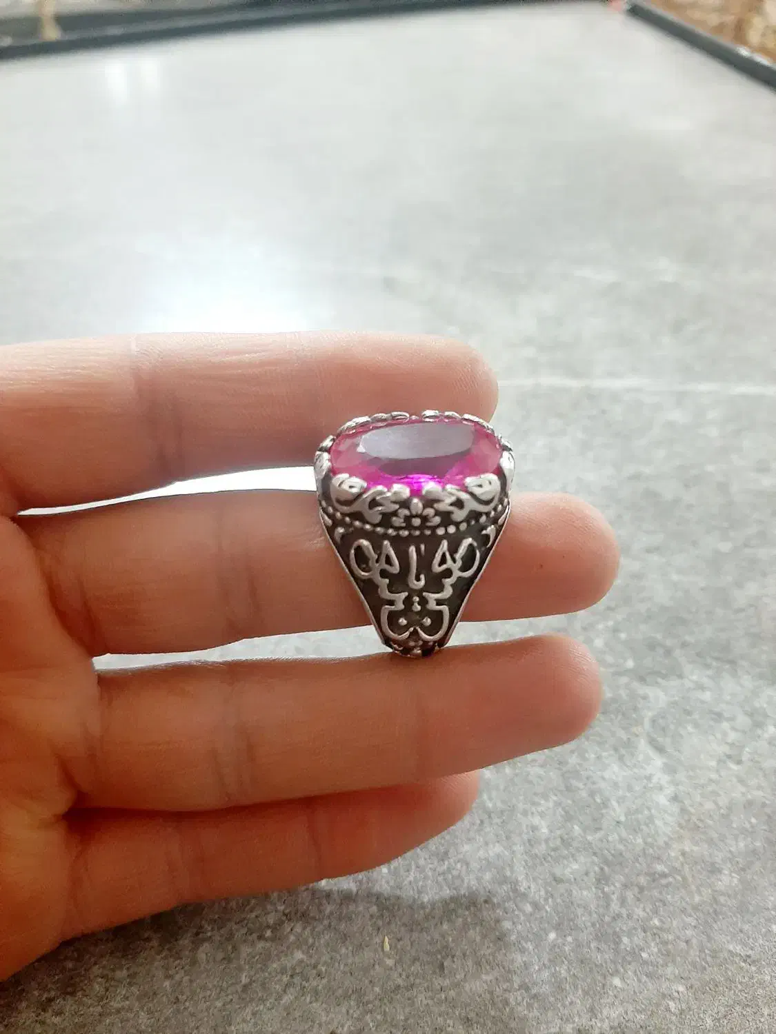 ۲انگشترنقره دستساز خاص|جواهرات|خوی, |دیوار