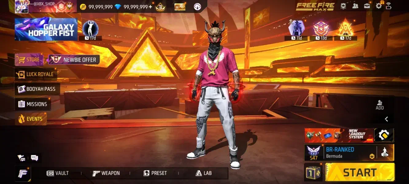 فری فایر مود شده 30 تومان|کنسول، بازی ویدئویی و آنلاین|چهاردانگه (تهران), |دیوار