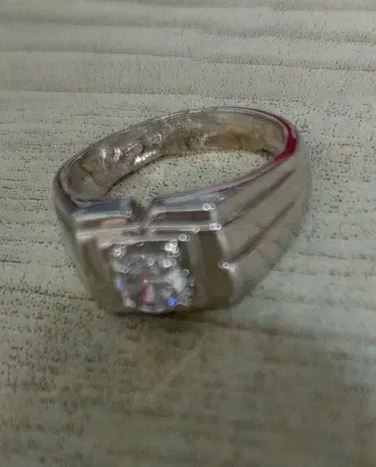 انگشتر نقره ای نگین دار|بدلیجات|بروجرد, |دیوار