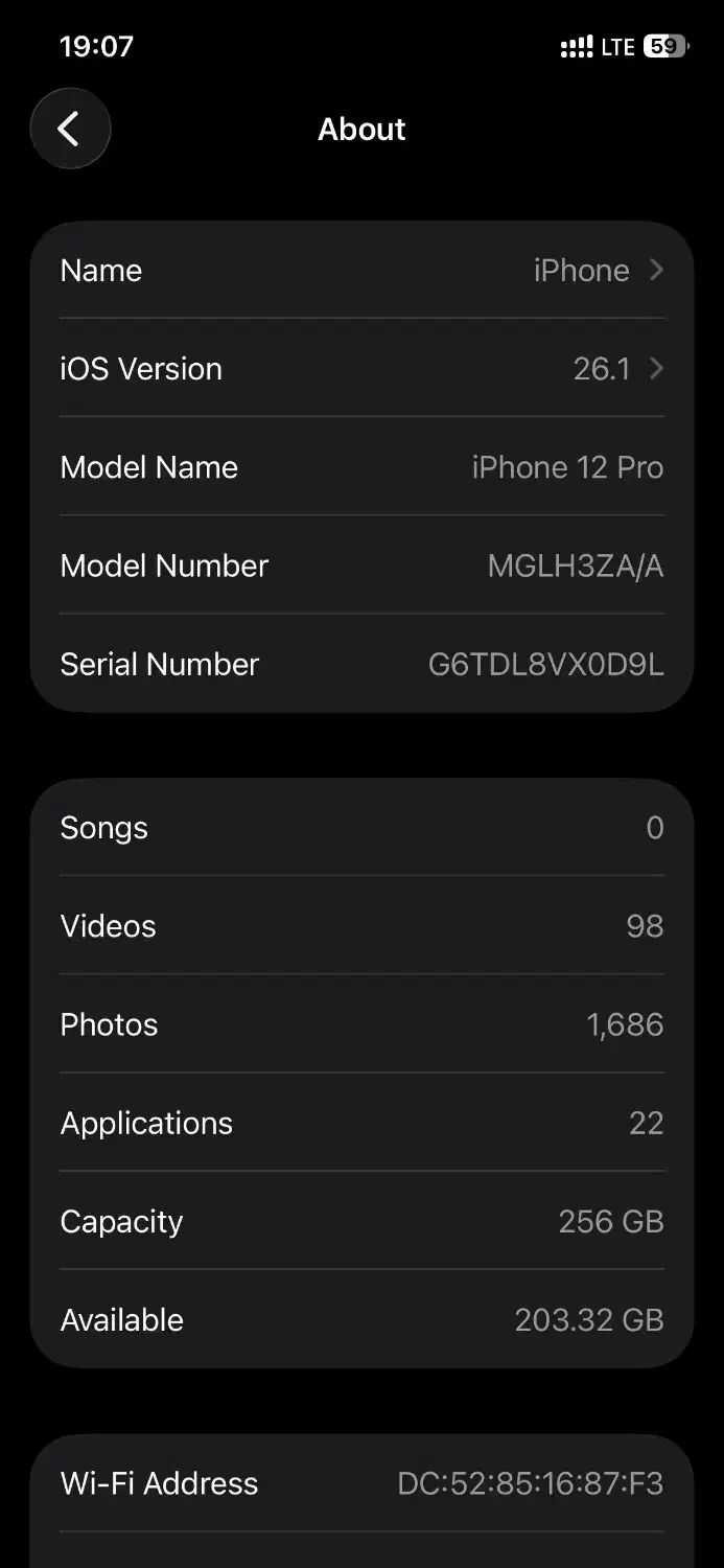 ایفون ۱۲پرو ۲۵۶باطری ۸۰.بدون خطو خش|موبایل|پاکدشت, پاکدشت (مامازند)|دیوار