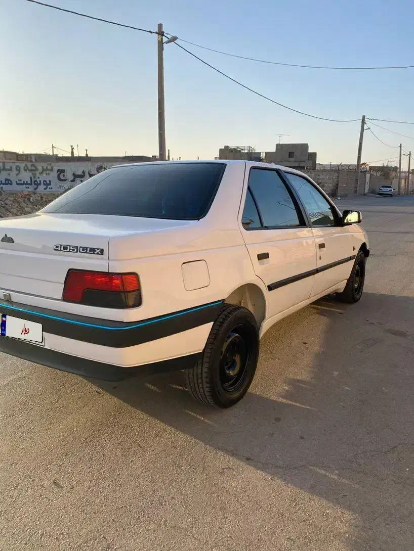 پژو ۴۰۵ سفید فول لوازم|خودرو سواری و وانت|زابل, |دیوار