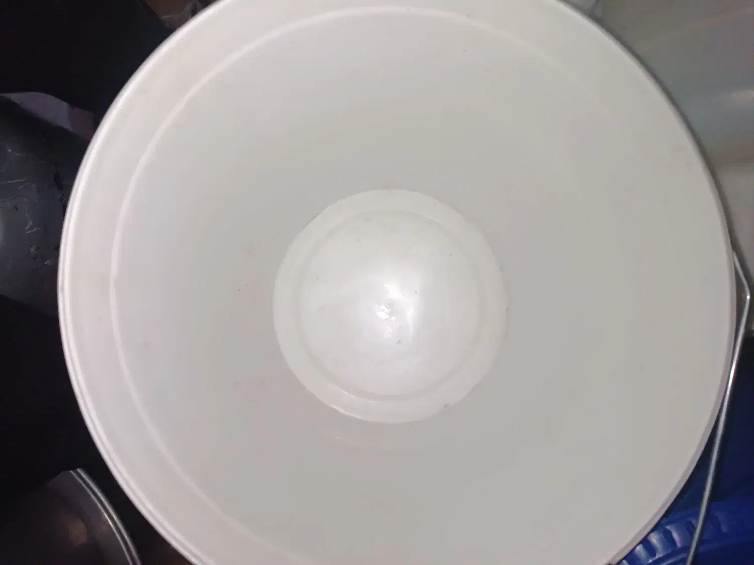 سطل سفید 20لیتری|ظروف نگهدارنده، پلاستیکی، یک‌بارمصرف|اقبالیه, |دیوار