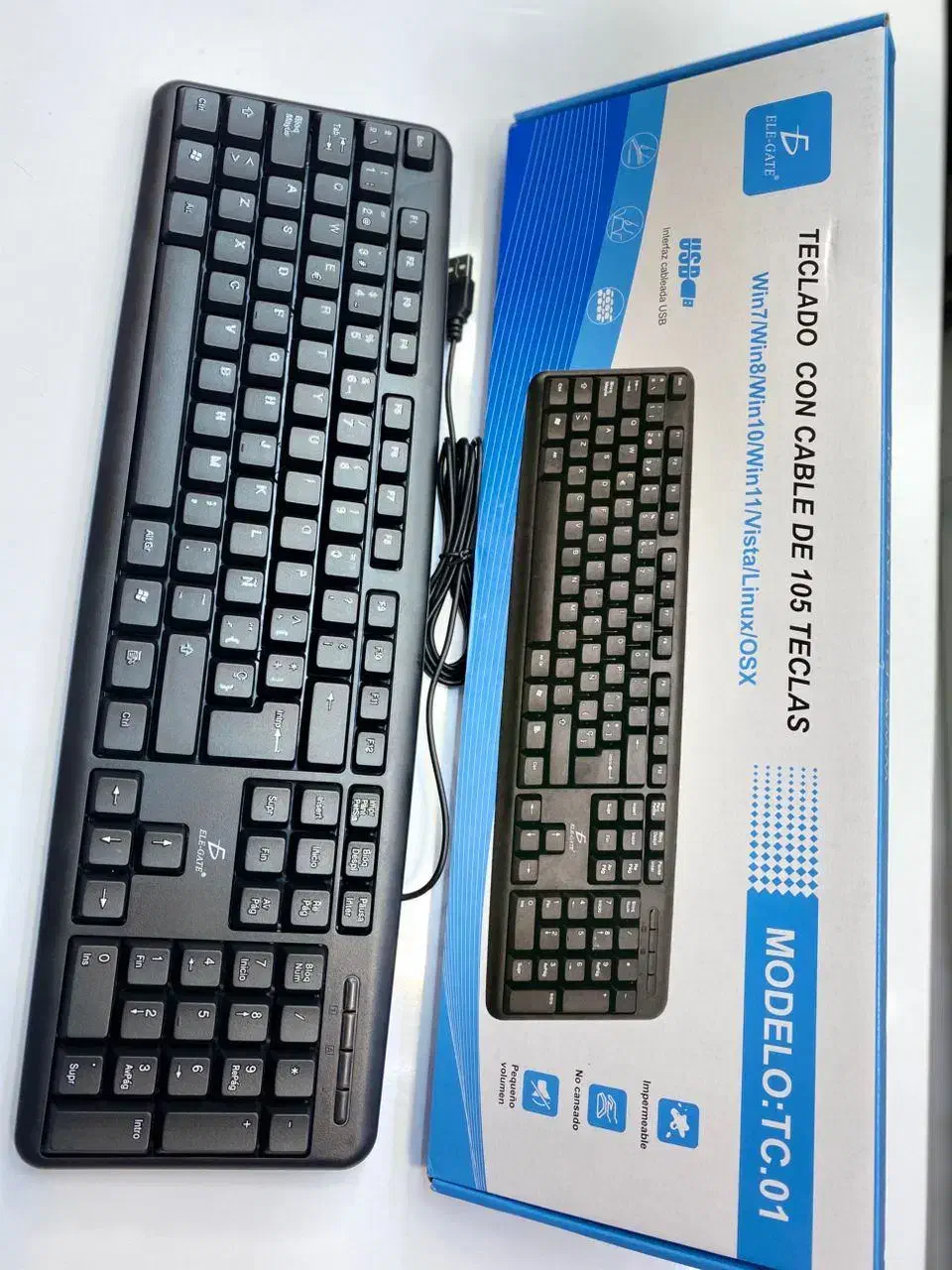 کیبورد tc01 باسیم باکیفیت|قطعات و لوازم جانبی رایانه|اهواز, گلستان|دیوار