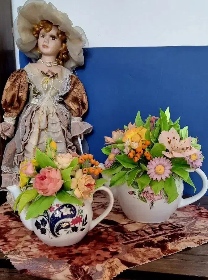 قوری گل انعطاف کاملا کار دست|صنایع دستی و سایر لوازم تزئینی|شیراز, منطقه هوایی شهید دوران|دیوار