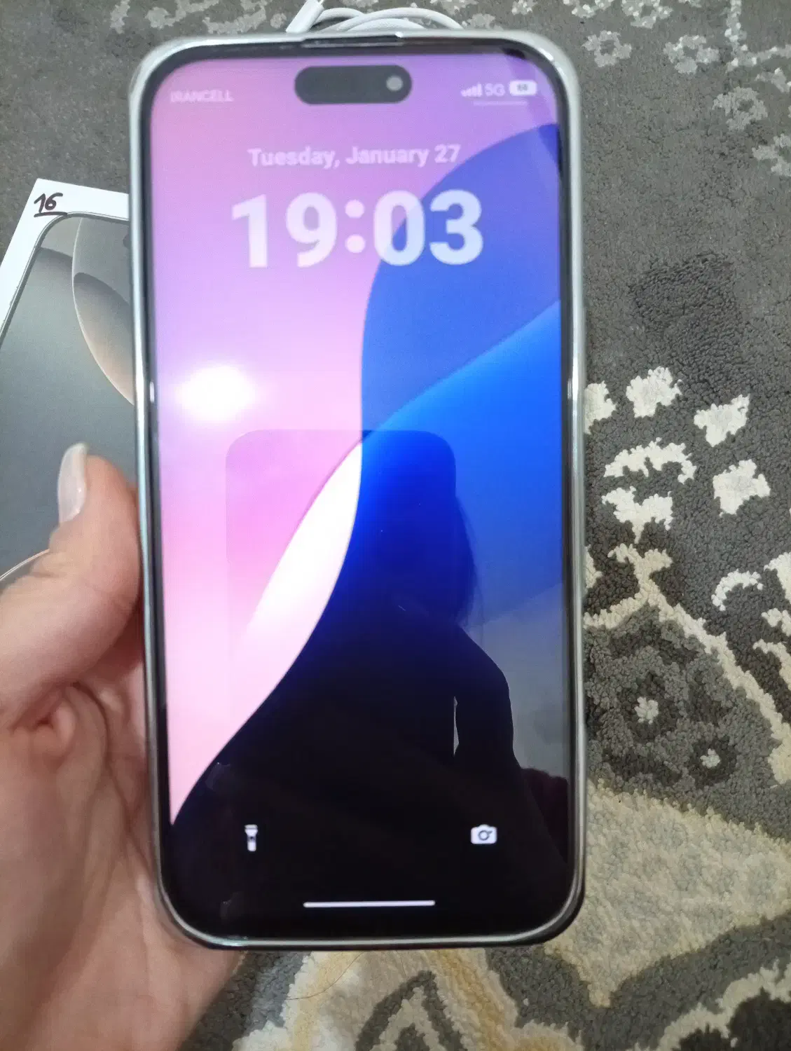 طرح آیفون 16پرومکس|موبایل|کرج, حصارک پایین|دیوار