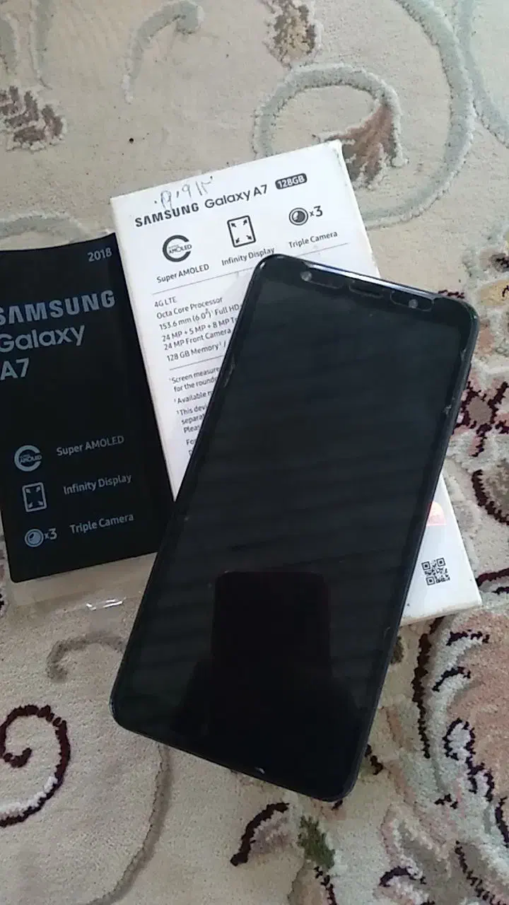 گوشی سامسونگA7 2018|موبایل|باقرشهر, |دیوار