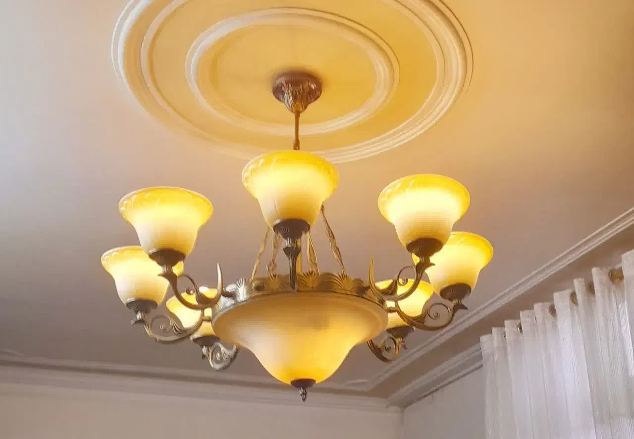 لوستر|لوستر و چراغ آویز|ری, هاشمآباد|دیوار