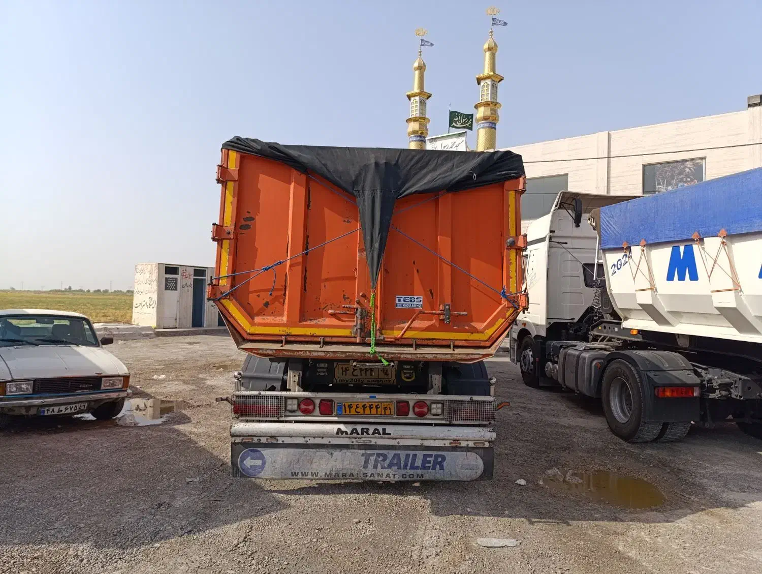 تریلی کمپرسی|خودرو سنگین|رومشکان, |دیوار