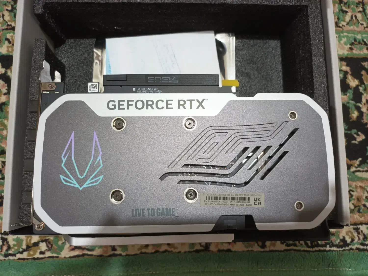 کارت گرافیک ZOTAC 4060 8G Gaming twin edeg|قطعات و لوازم جانبی رایانه|رشت, جهاد|دیوار