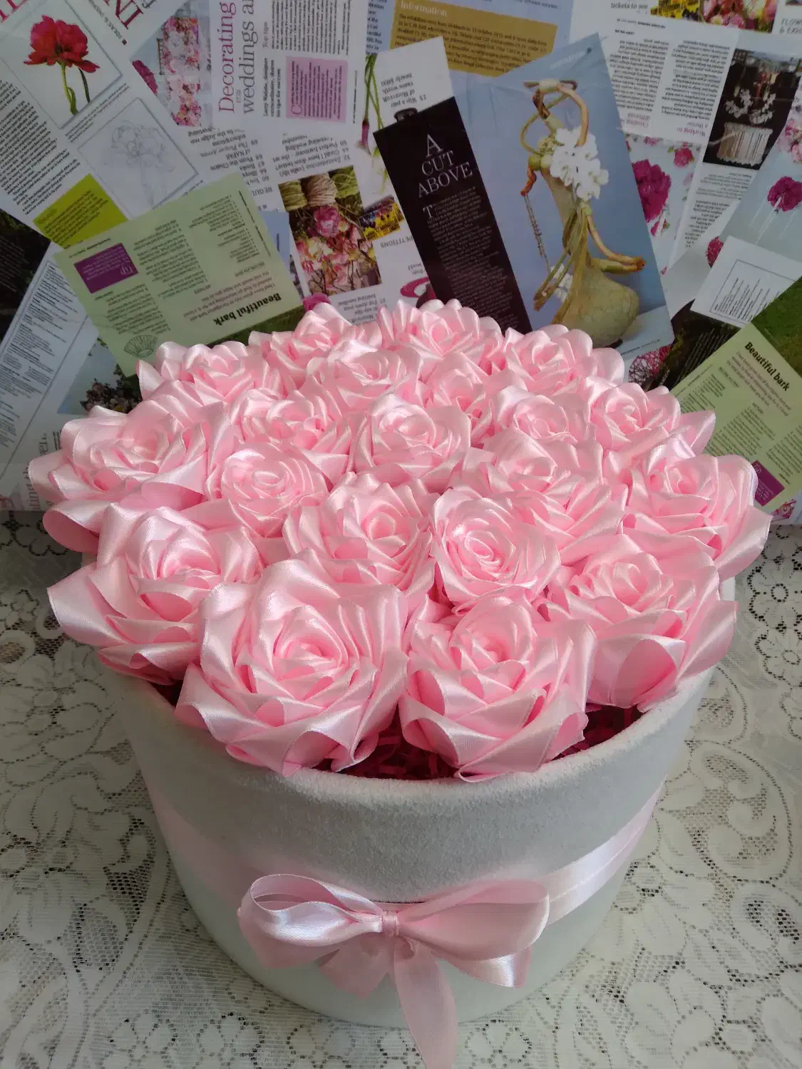 باکس گل رز|گل مصنوعی|قم, هفت تیر|دیوار