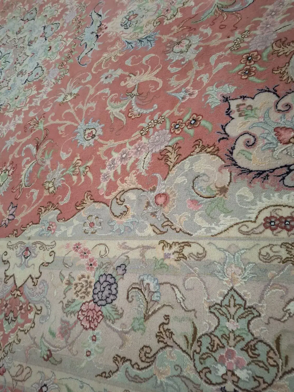 یک تخته فرش 9متری دستبافت|فرش|شیراز, معالی‌آباد|دیوار