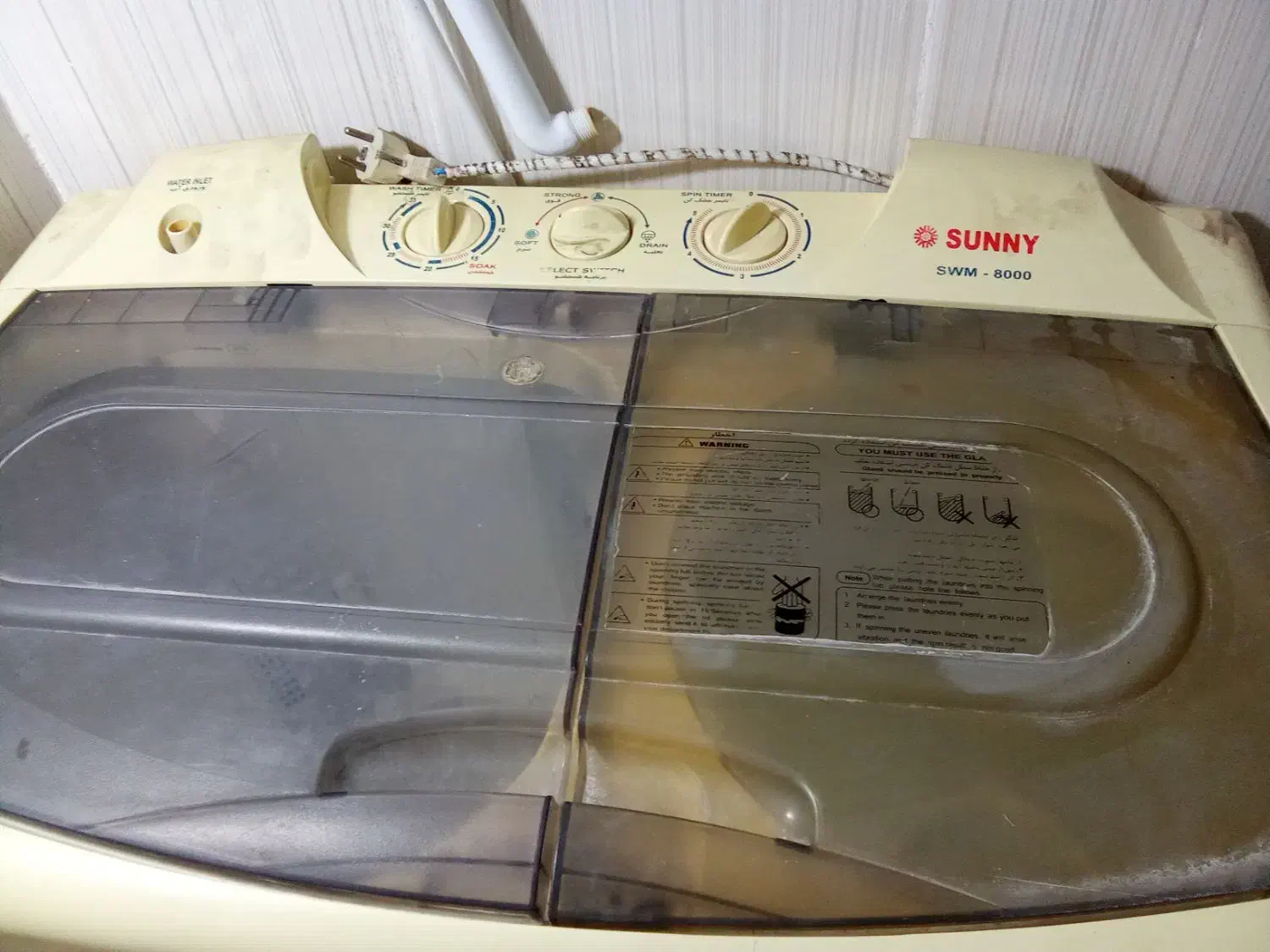 ماشین لباسشویی دوقلو|ماشین لباسشویی و خشککن لباس|تربتحیدریه, بالا ولایت|دیوار