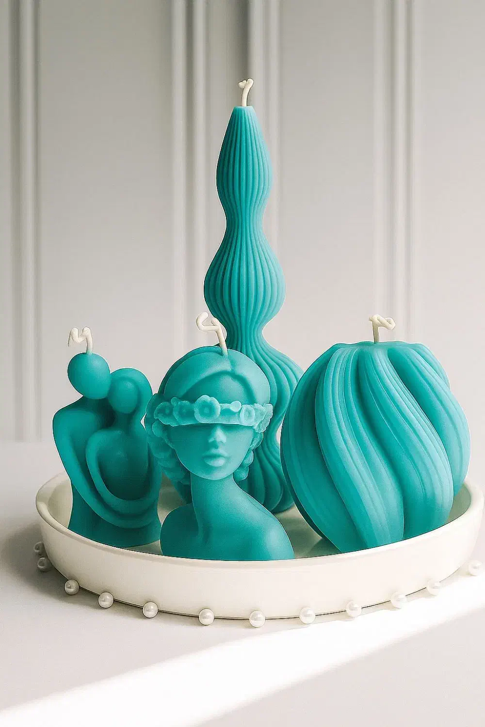 شمع ژورنالی و باکس گل شمع|صنایع دستی و سایر لوازم تزئینی|شاهینشهر, شهرک سایت|دیوار