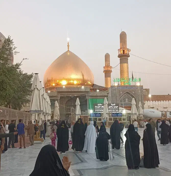 کربلا مناسبت ولادت حضرت علی(ع)|تور و چارتر|شیراز, کوشک میدان|دیوار