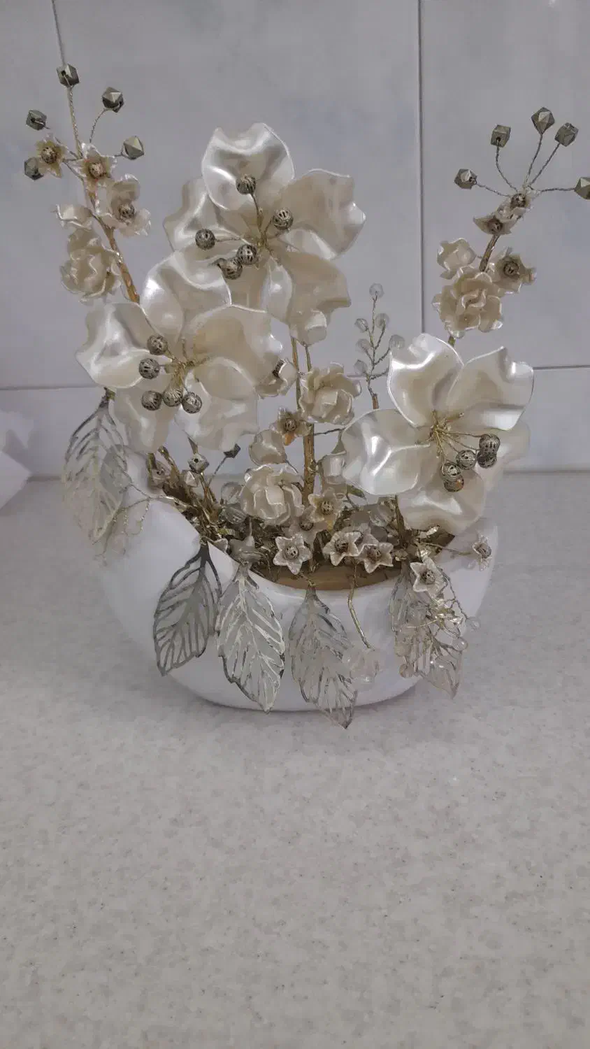 باکس گل وگلدان کریستالی وتمساح دکوری|گل مصنوعی|قم, شهرک توانیر|دیوار