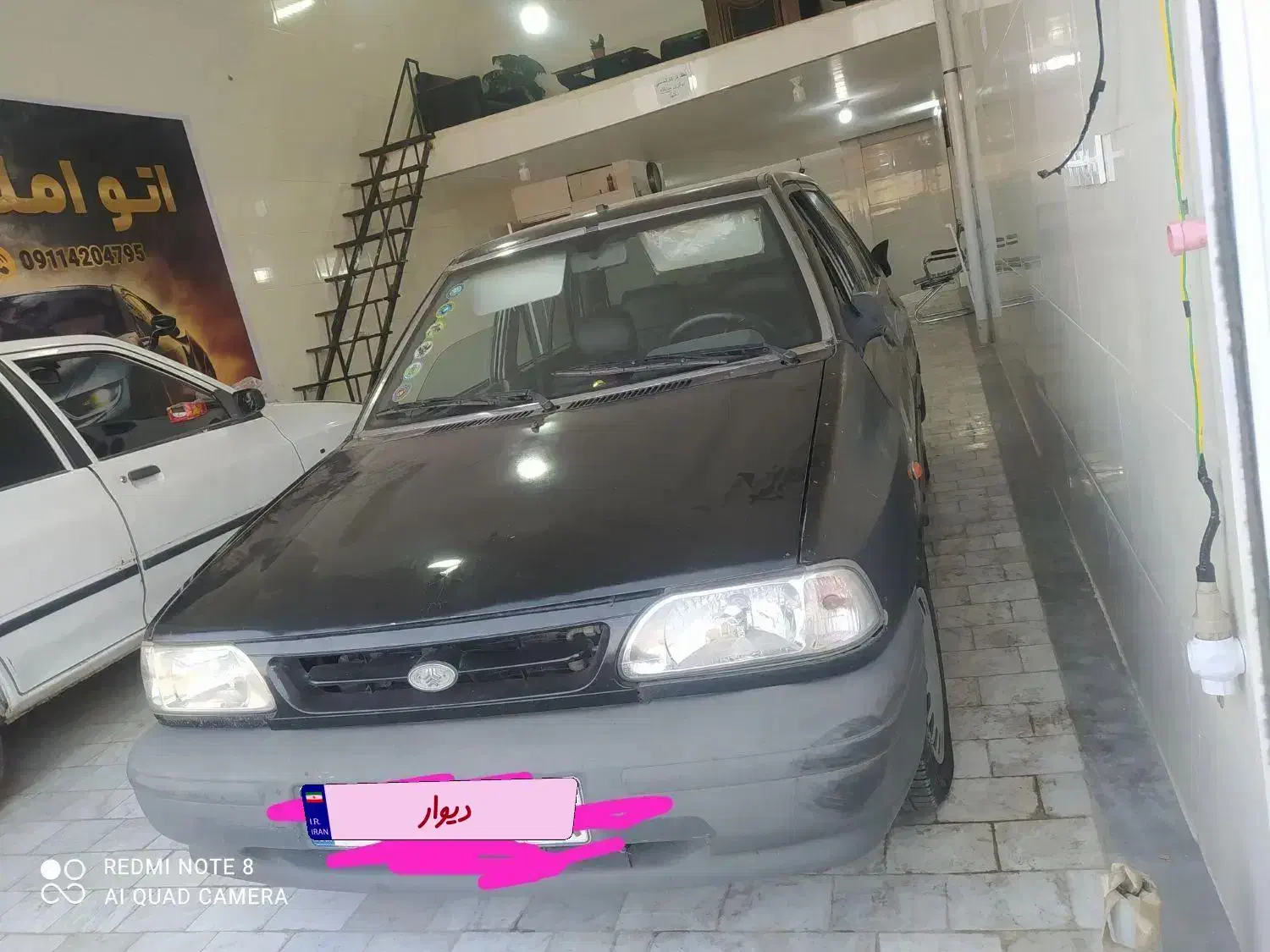 پراید مدل 85 مشکی چهارستون سالم بدون پوسیدگی|خودرو سواری و وانت|گرگان, |دیوار