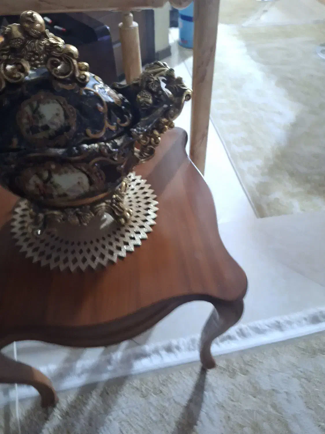 ظروف دکوری سرمه ای چینی|صنایع دستی و سایر لوازم تزئینی|ورامین, شهرک فجر|دیوار