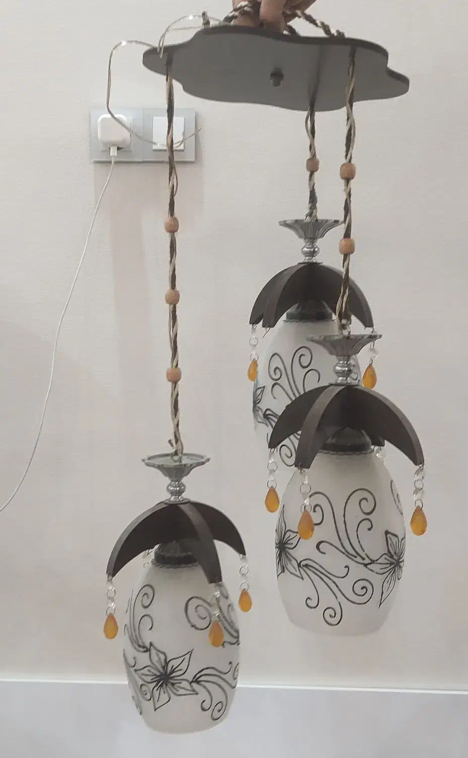 لوستر|لوستر و چراغ آویز|قزوین, |دیوار