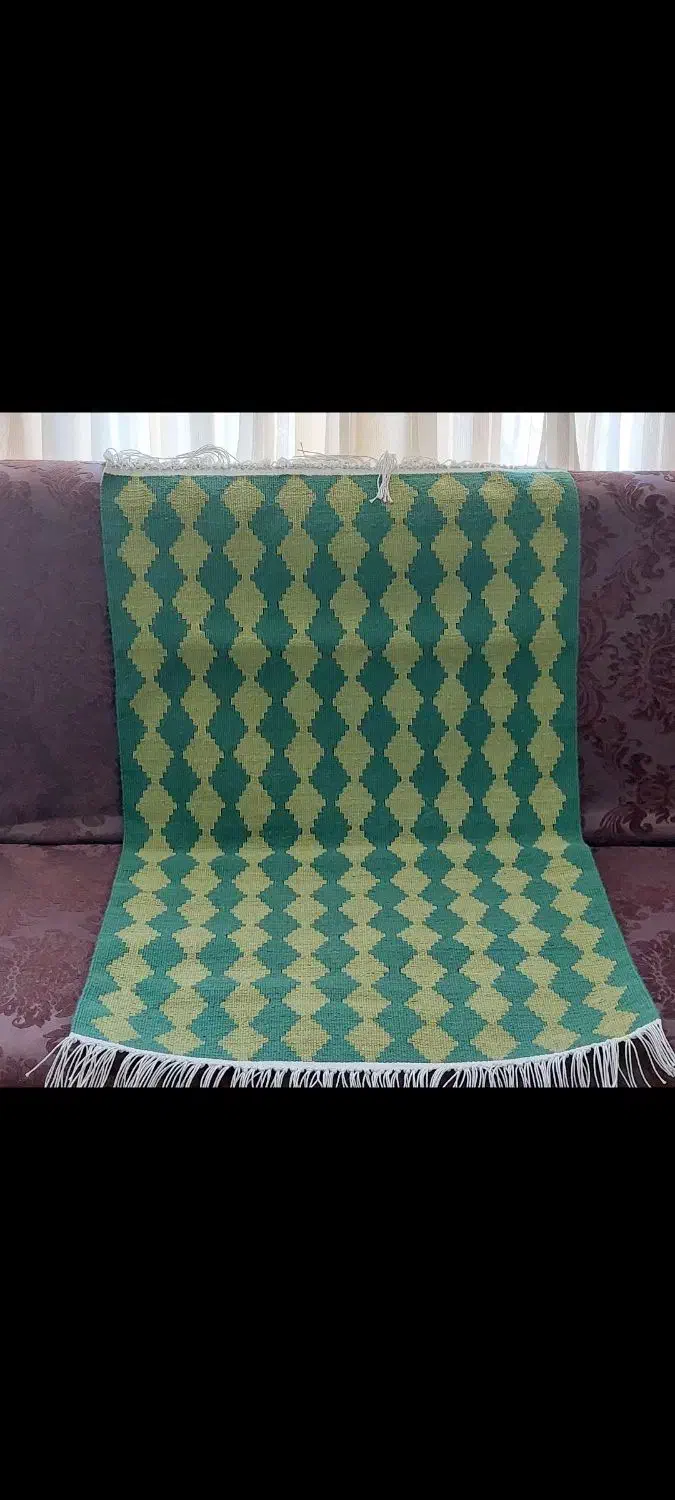 گلیم اکرولیک با بافت سفت ومحکم قیمت بسیار اقتصادی|گلیم، جاجیم، گبه|اردبیل, |دیوار