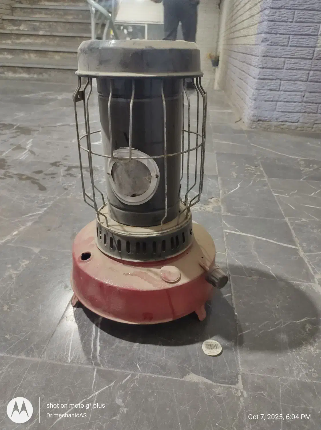 والور چراغ نفتی قدیمی|کلکسیون اشیاء عتیقه|رباطکریم, شهرک والفجر|دیوار