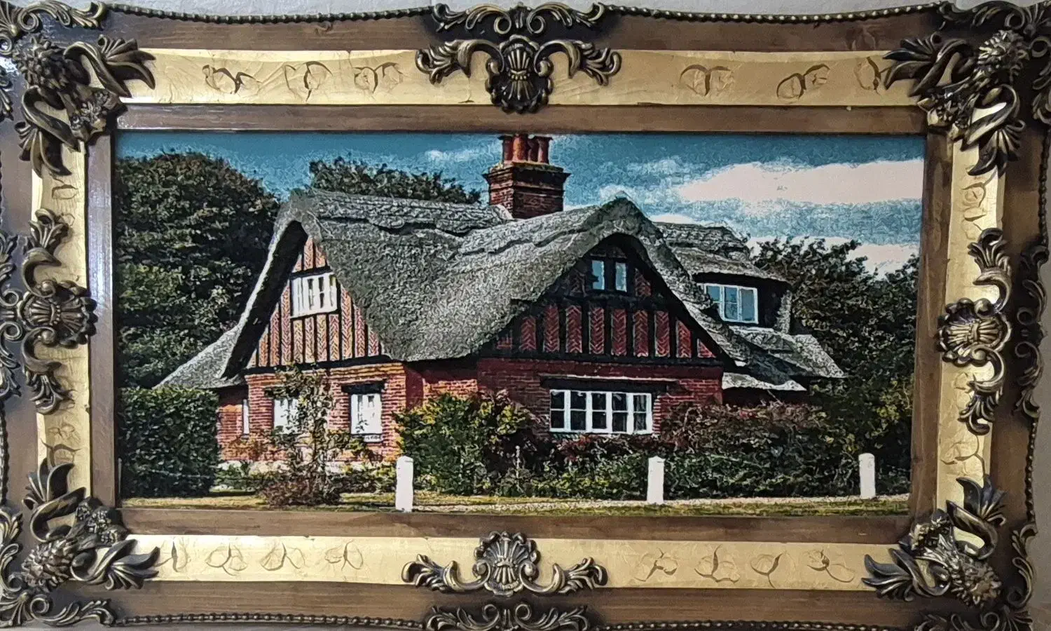 تابلو فرش منظره|تابلو فرش|قرچک, مهدیه|دیوار