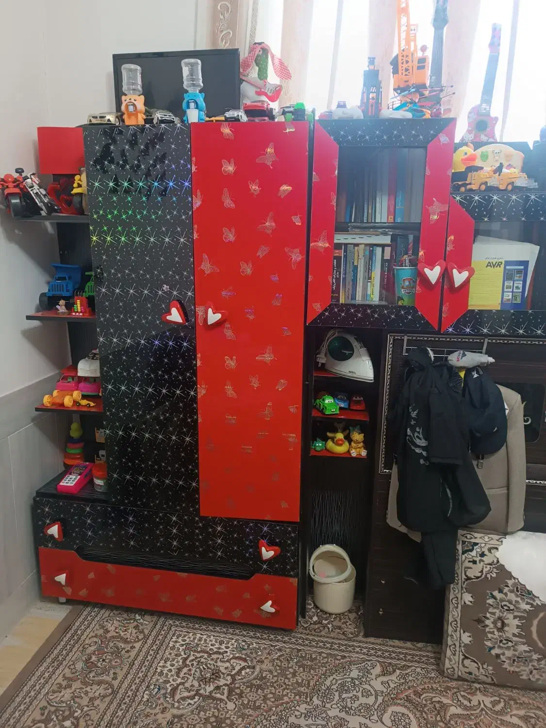 سرویس کمد وتخت|تخت و سرویس خواب|بیرجند, |دیوار