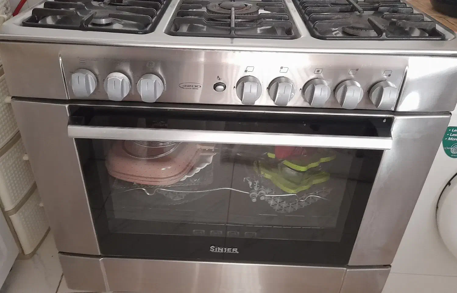 اجاق گاز تمام فر پنج شعله|اجاق گاز و لوازم برقی پخت‌وپز|هشترود, |دیوار